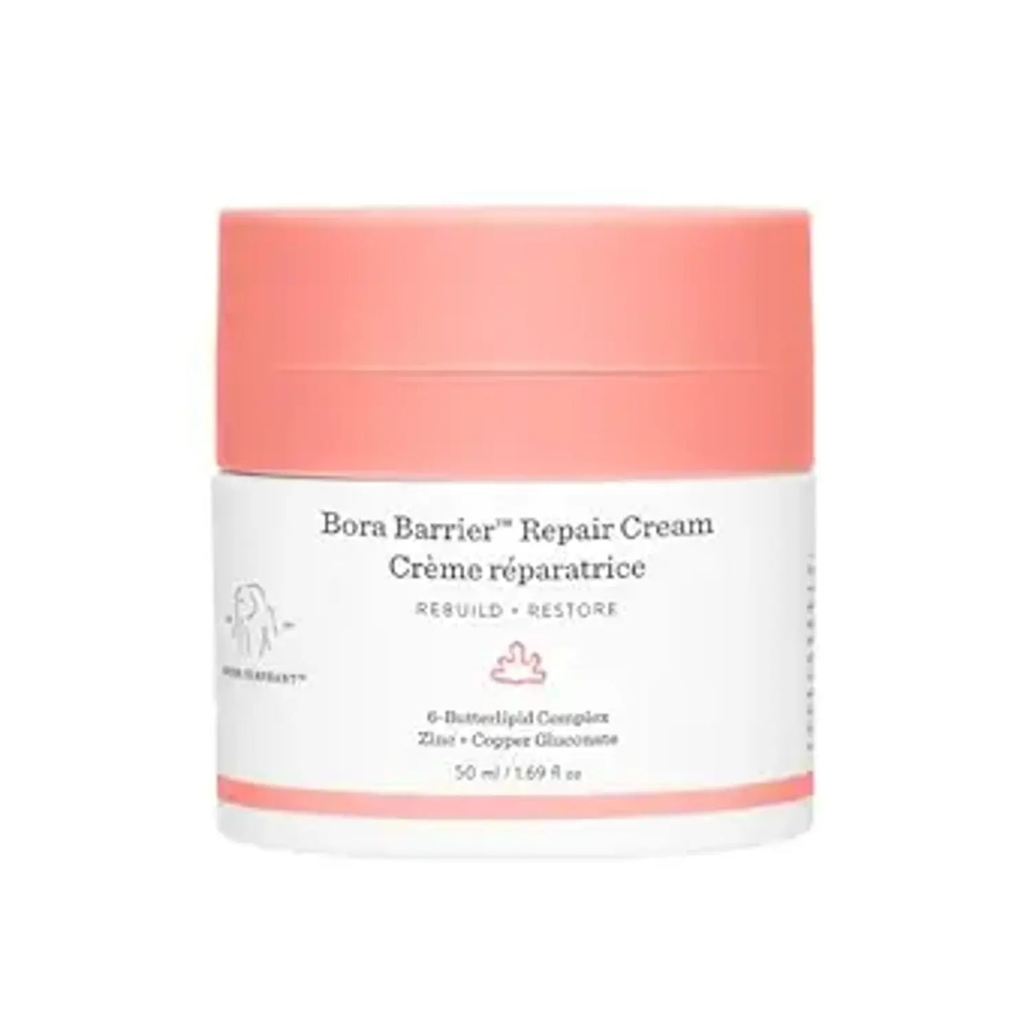 Drunk Elephant Bora Barrier Rich Repair Cream