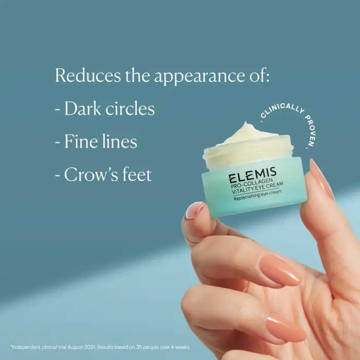 Elemis Pro-Collagen Vitality Eye Cream 15mL-infographic