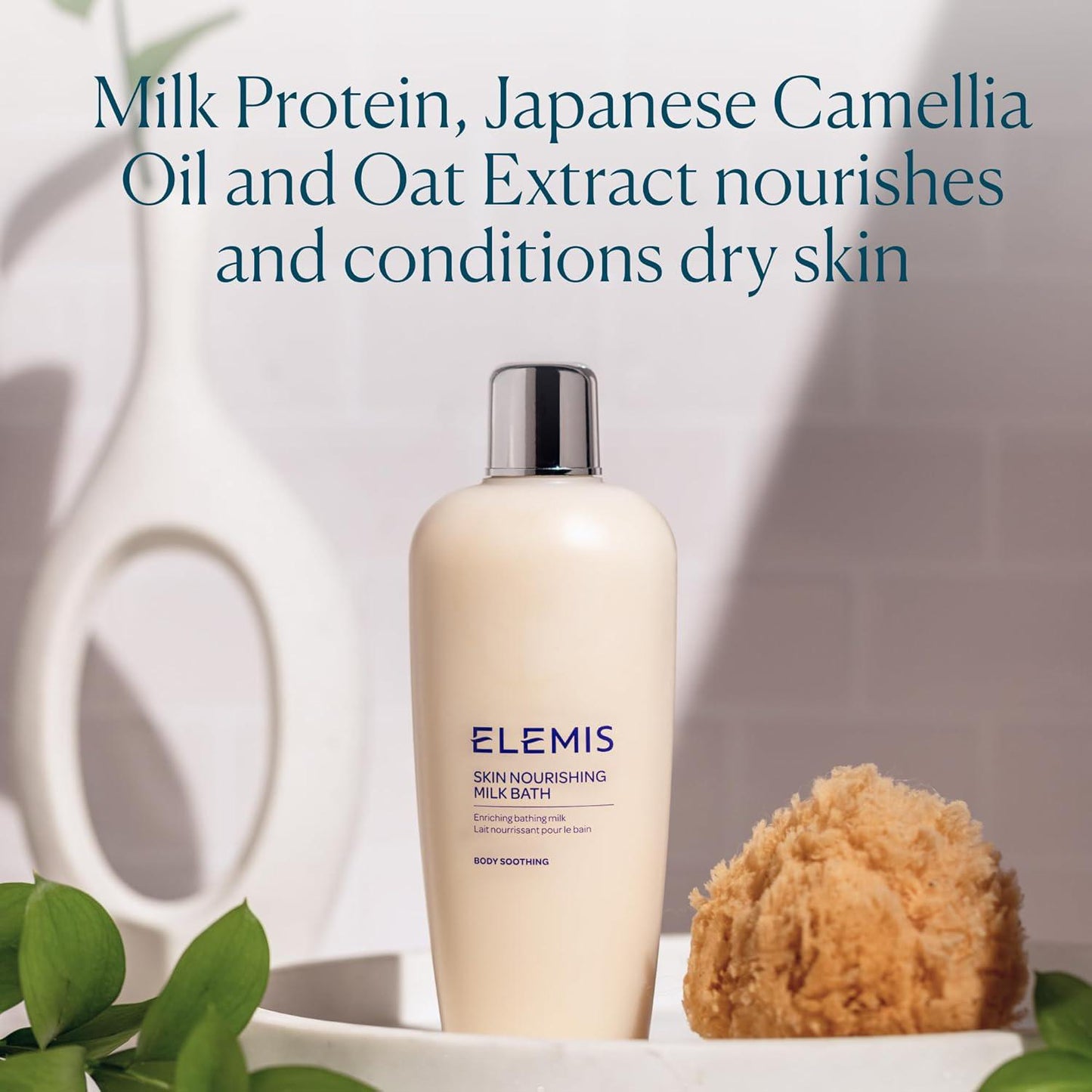 Elemis Skin Nourishing Milk Bath 400mL-infographic