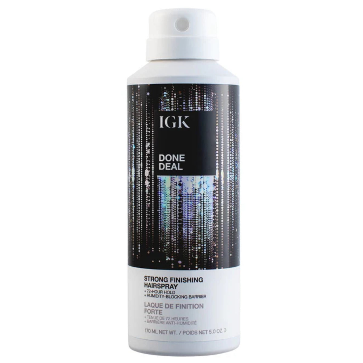 IGK Done Deal Strong Hold Hairspray - 5 Oz