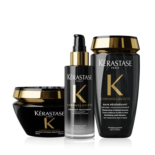 Kérastase Chronologiste Luxury Set - Shampoo, Mask & Hair Oil