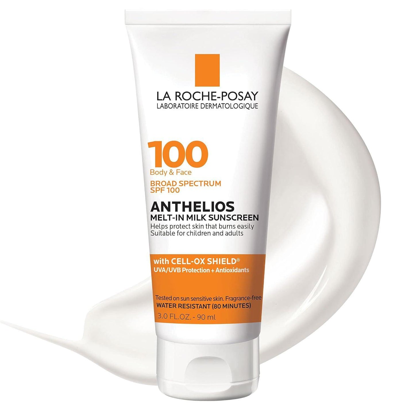 La Roche-Posay Anthelios Melt-In Milk Sunscreen SPF 100, 3.04 Oz