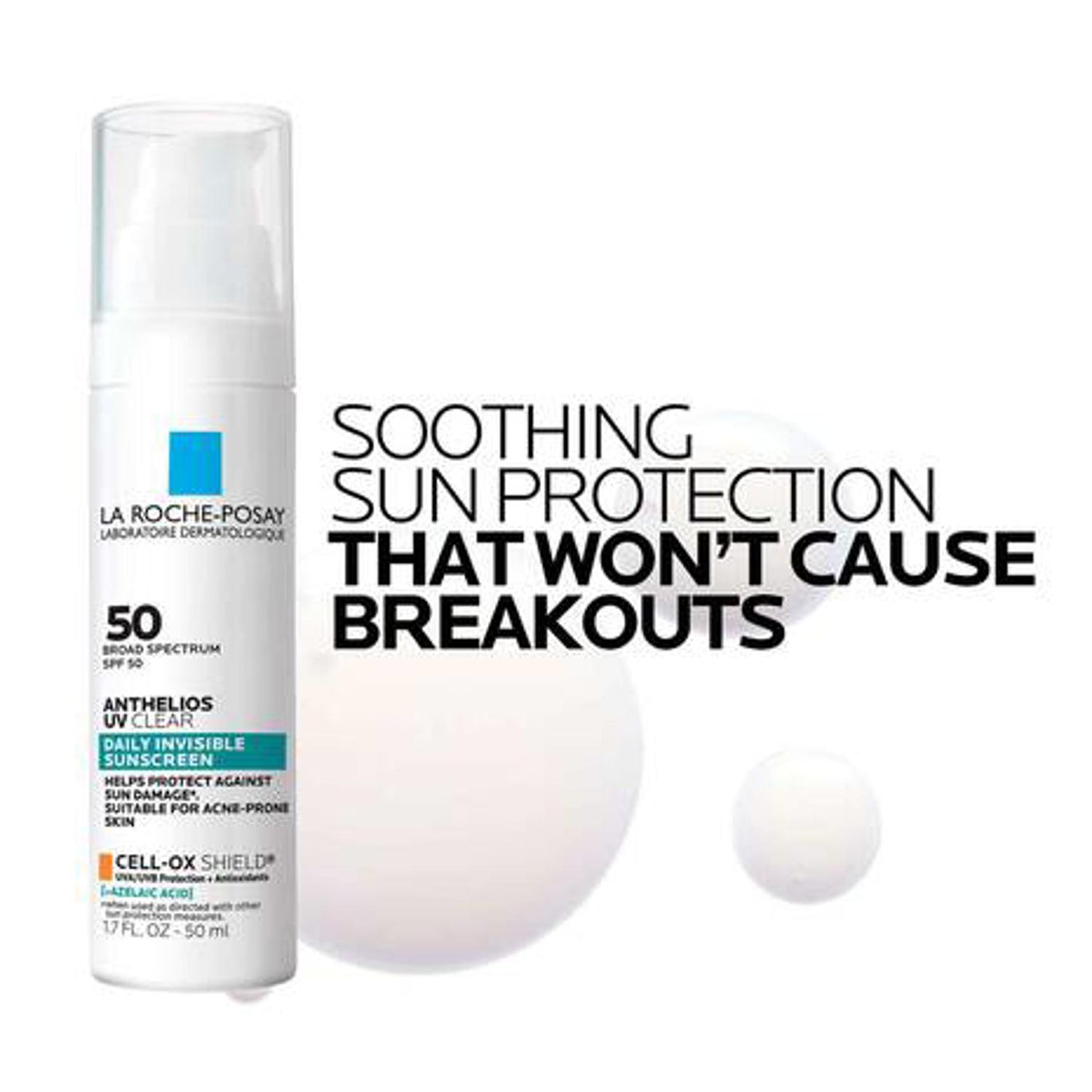 La Roche-Posay Anthelios UV Clear Sunscreen SPF 50 - 1.7 Oz-display-2