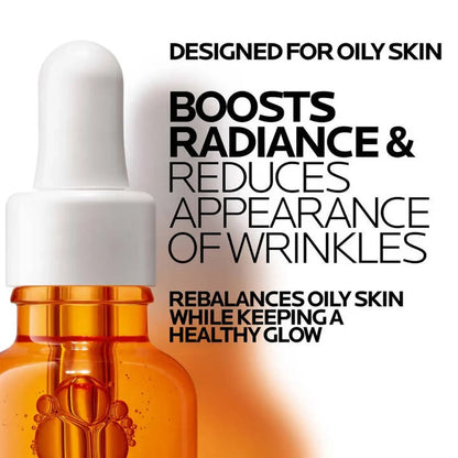 La Roche-Posay Pure Vitamin C 12 Oil Control Serum 1.0 Oz-infographic