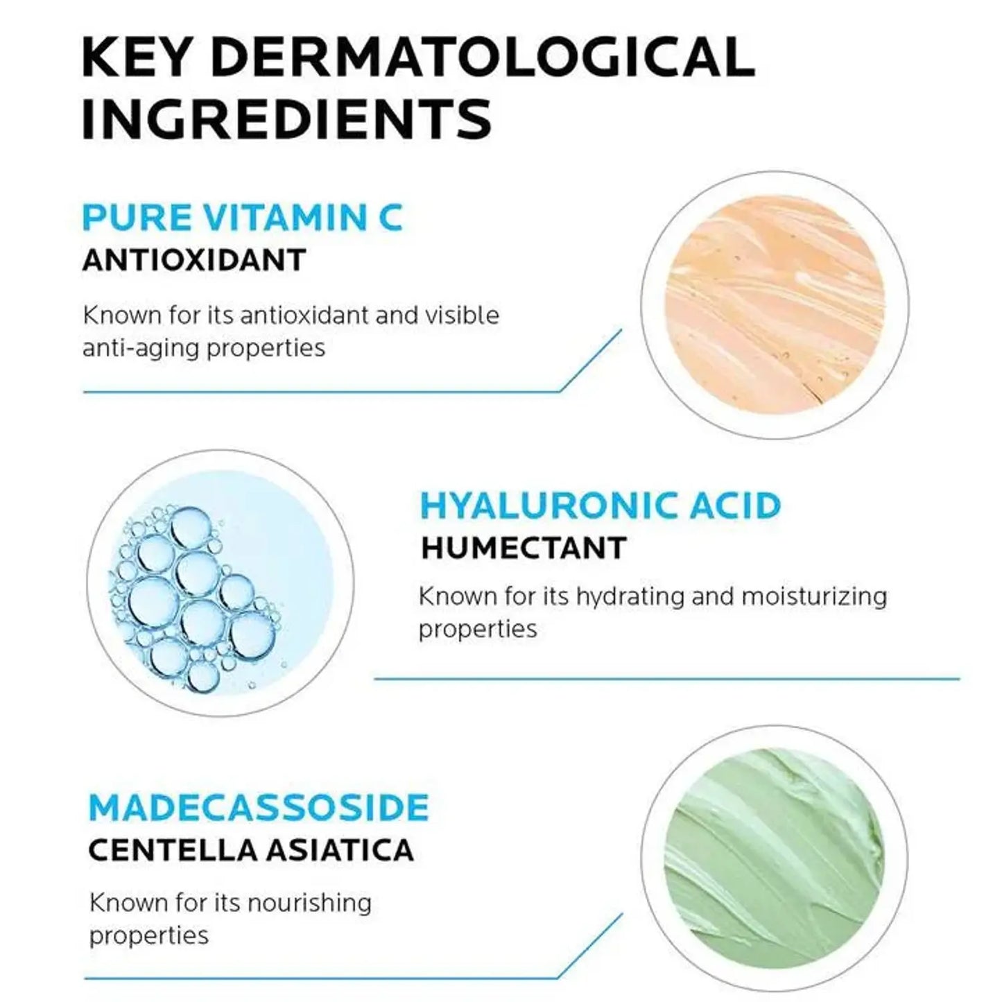 La Roche-Posay Redermic C Anti-Aging Moisturizer for Normal to Combination Skin, 1.35 Oz-infographic