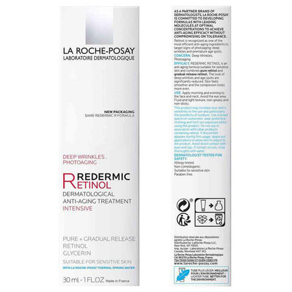 La Roche-Posay Redermic R Anti-Aging Concentrate with Retinol 1.0 Oz-infographic 1