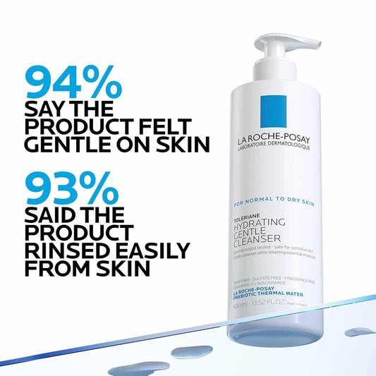 La Roche-Posay Toleriane Hydrating Gentle Cleanser 13.5 Oz-display