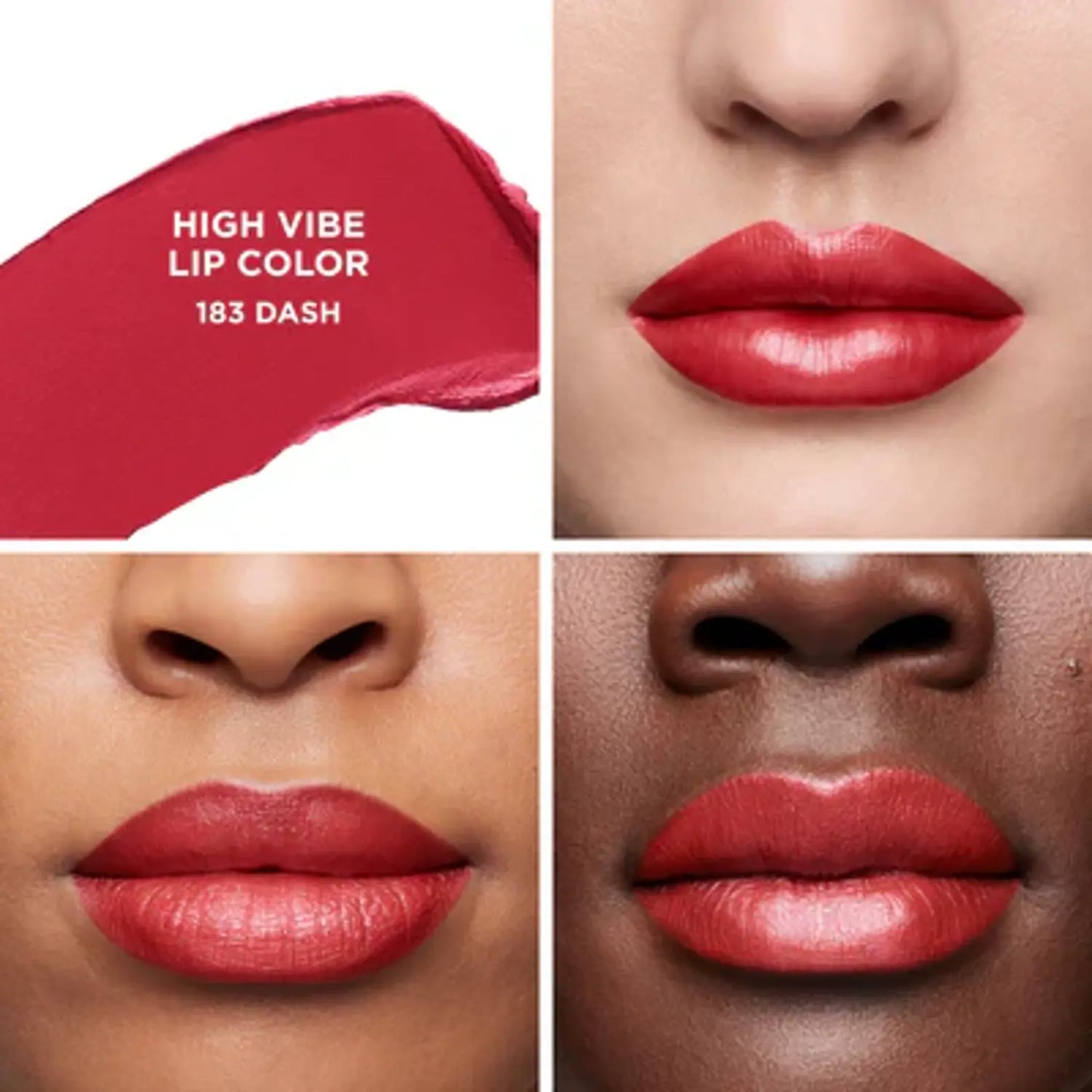 Laura Mercier High Vibe Lip Color 183 DASH -comparison
