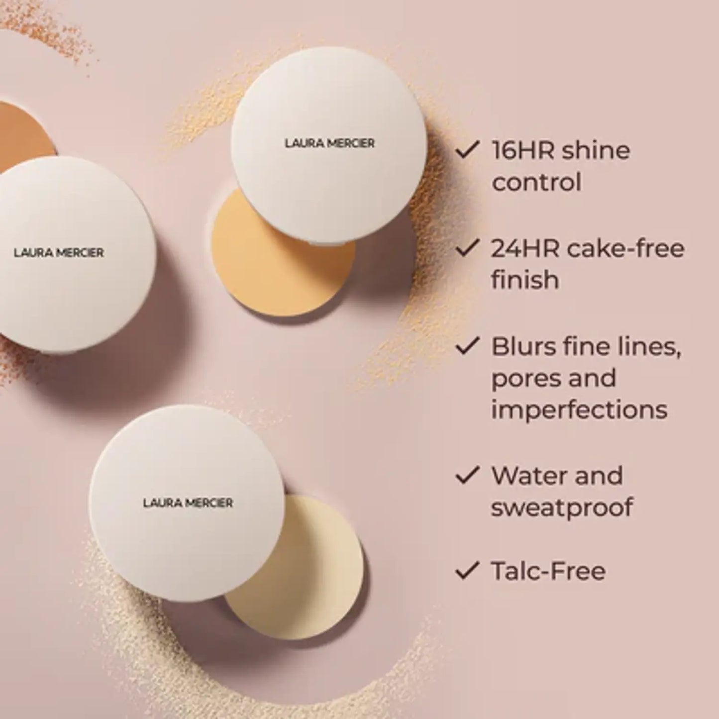 Laura Mercier Translucent Pressed Setting Powder Ultra Blur Translucent Honey -infographic