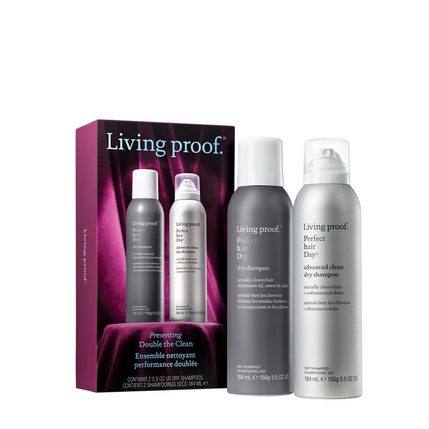 Living Proof Presenting Double the Clean Gift Set Duo