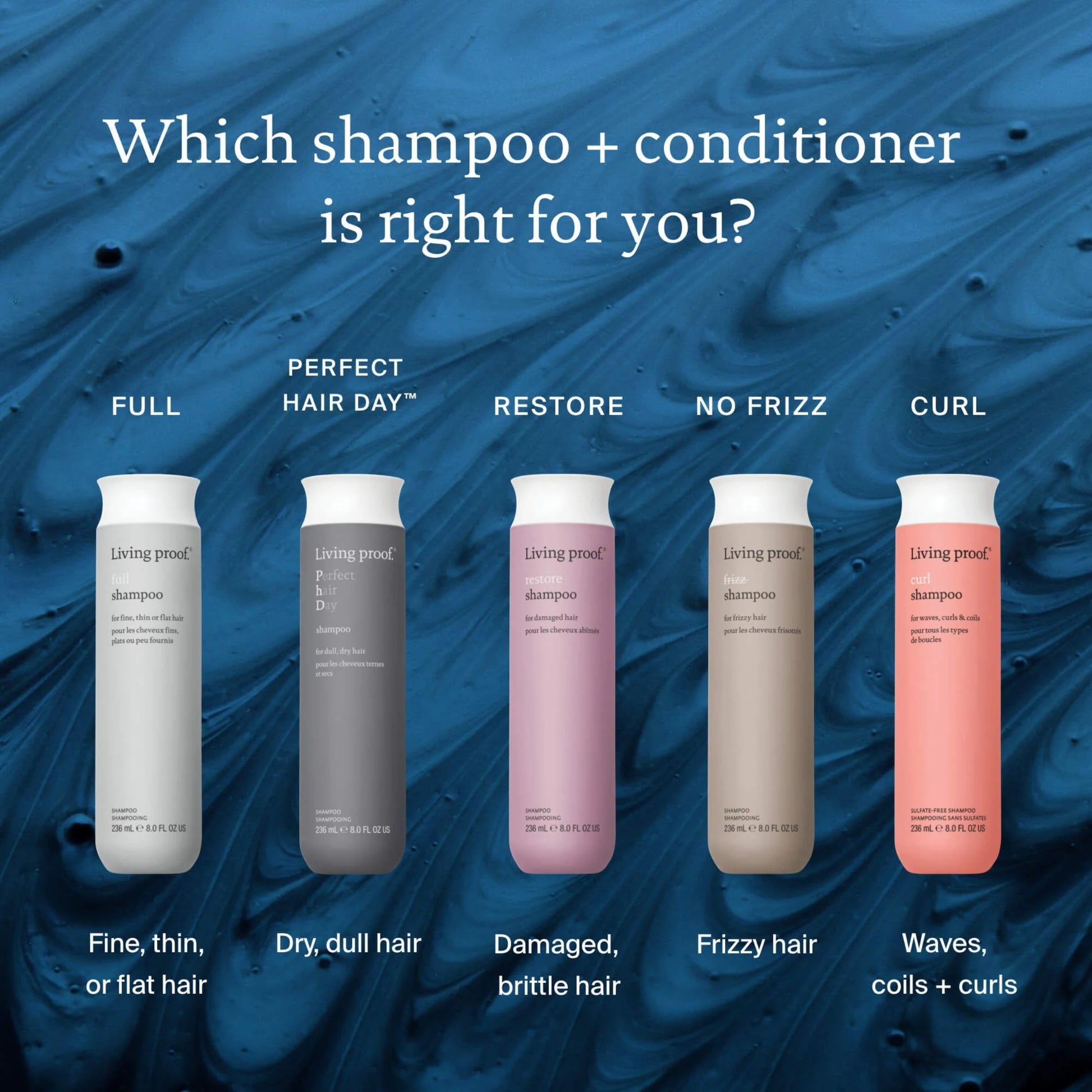 Living Proof Curl Shampoo - Gentle Cleansing for Defined, Healthy Curls