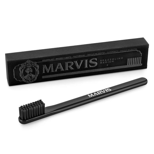 Marvis Toothbrush - Black - Medium Bristle