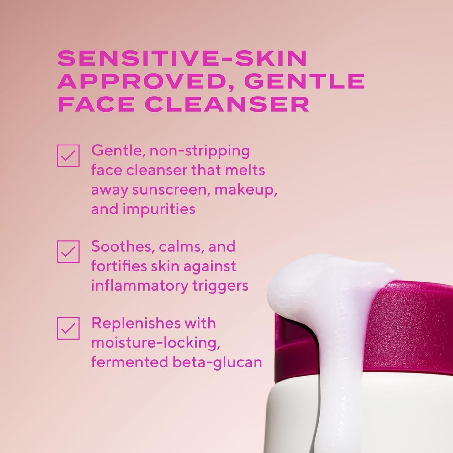 Murad Heartleaf Soothing Cleanser - Gentle Face Wash for Sensitive Skin