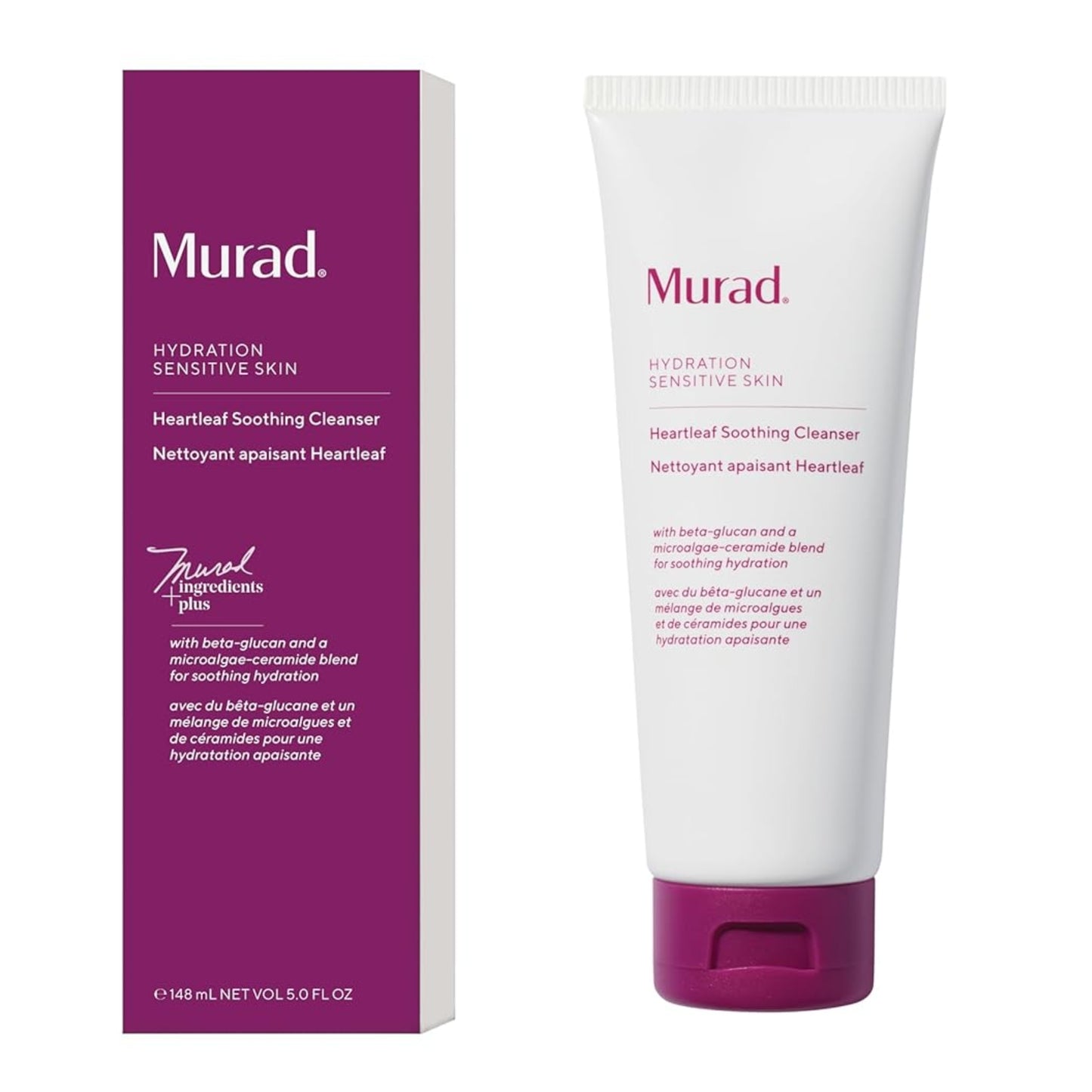 Murad Heartleaf Soothing Cleanser - Gentle Face Wash for Sensitive Skin