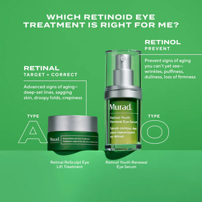 Murad Retinal ReSculpt Eye Lift Treatment - Age-Defying Eye Cream 0.5 oz