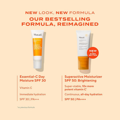 Murad Superactive Brightening Moisturizer SPF 50 | Brightening Moisturizer