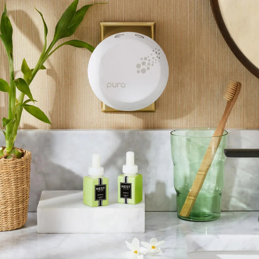 NEST New York Bamboo Refill Duo for Pura Smart Home Fragrance Diffuser