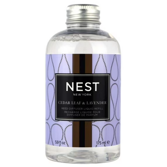 NEST New York Cedar Leaf & Lavender Reed Diffuser Liquid Refill 5.9 fl oz