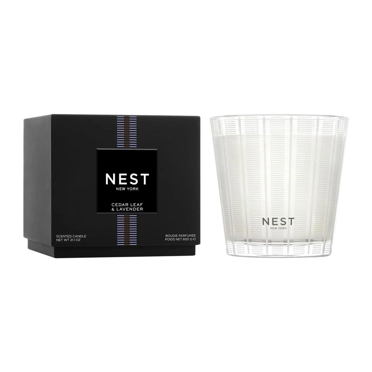 Nest New York Cedar Leaf and Lavender Candle - 3 Wick