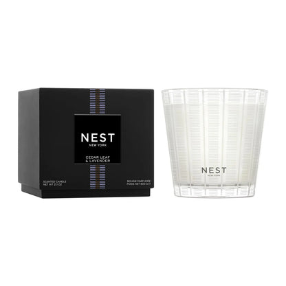 Nest New York Cedar Leaf and Lavender Candle - 3 Wick