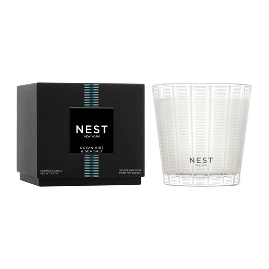 Nest New York Ocean Mist & Sea Salt Scented Candle 3-Wick