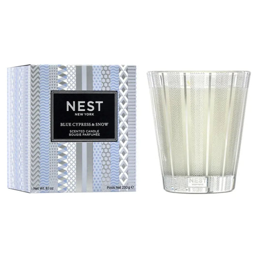 Nest New York Blue Cypress & Snow Classic Candle