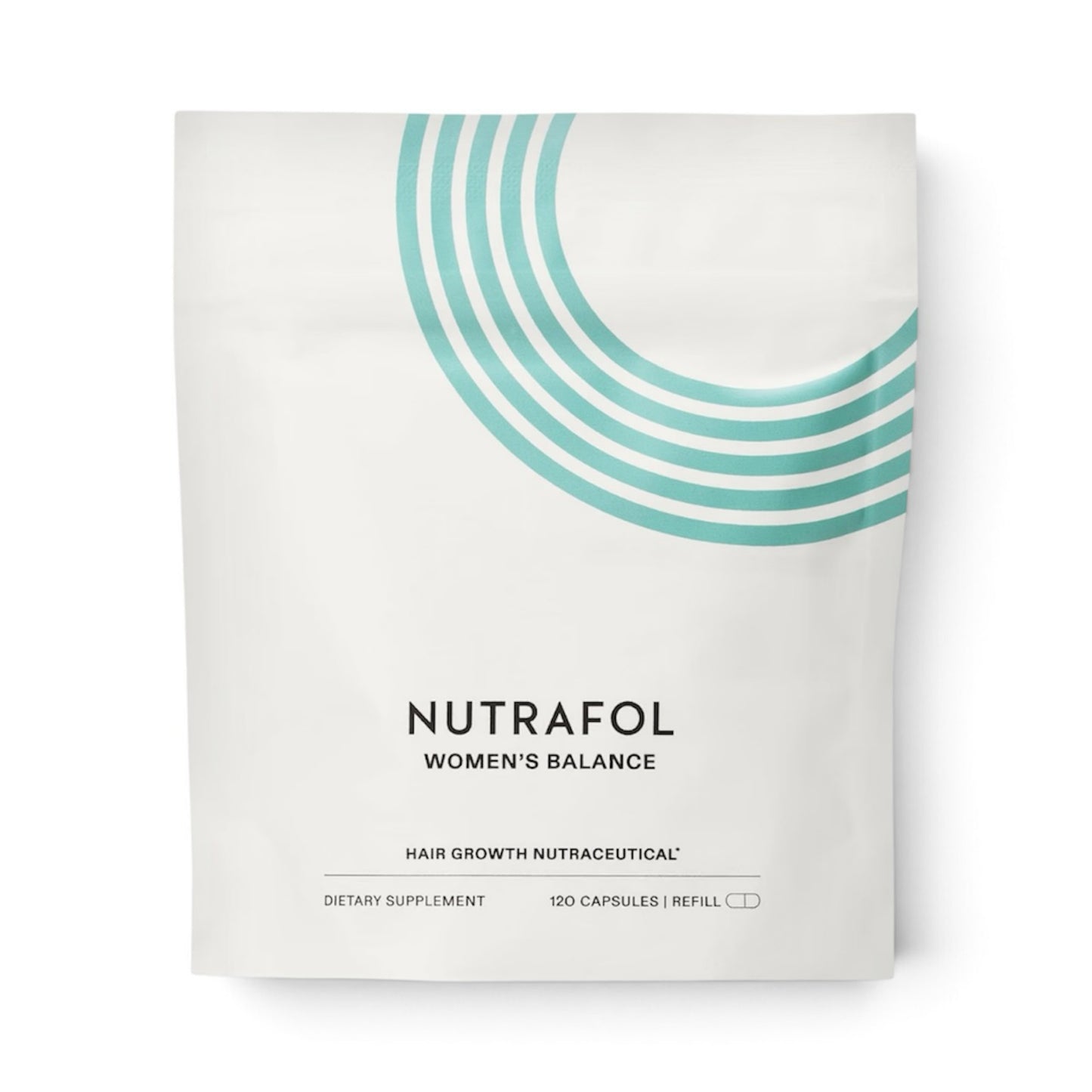 Nutrafol Women's Balance Hair Growth Supplement Refill Pouch - 1-Month Supply