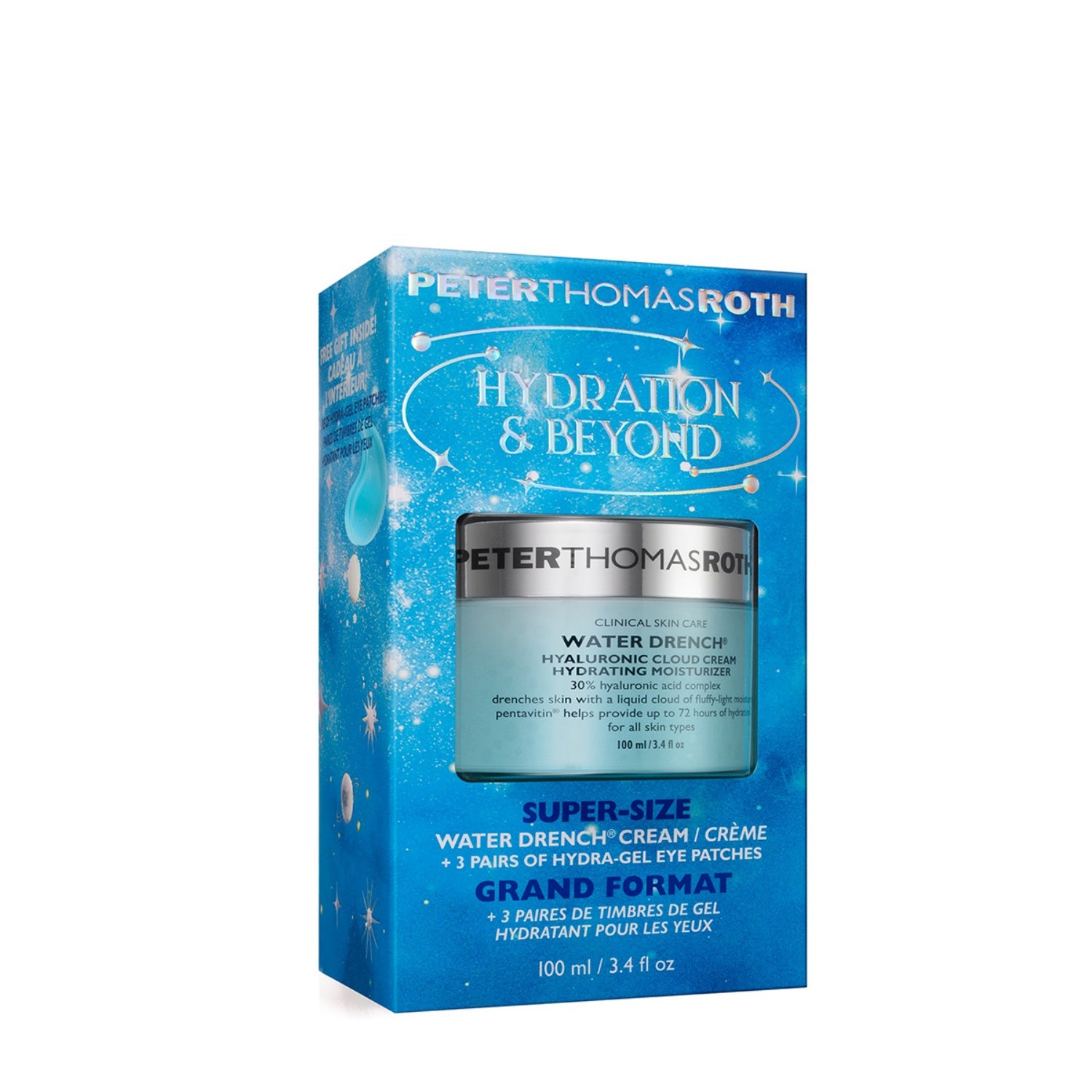 Peter Thomas Roth Hydration & Beyond Kit: Cloud Cream + Eye Patches ...
