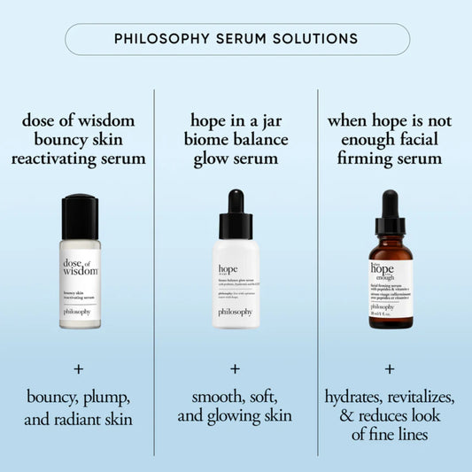 Philosophy When Hope Is Not Enough Replenishing Serum - 1 oz