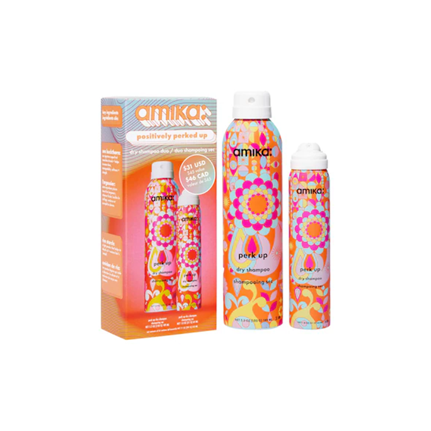 Positively Perked Up Dry Shampoo Hair Gift Set