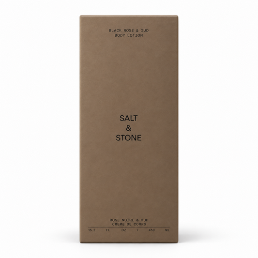 Salt & Stone Hydrating Body Lotion - Black Rose & Oud 15.2 Oz