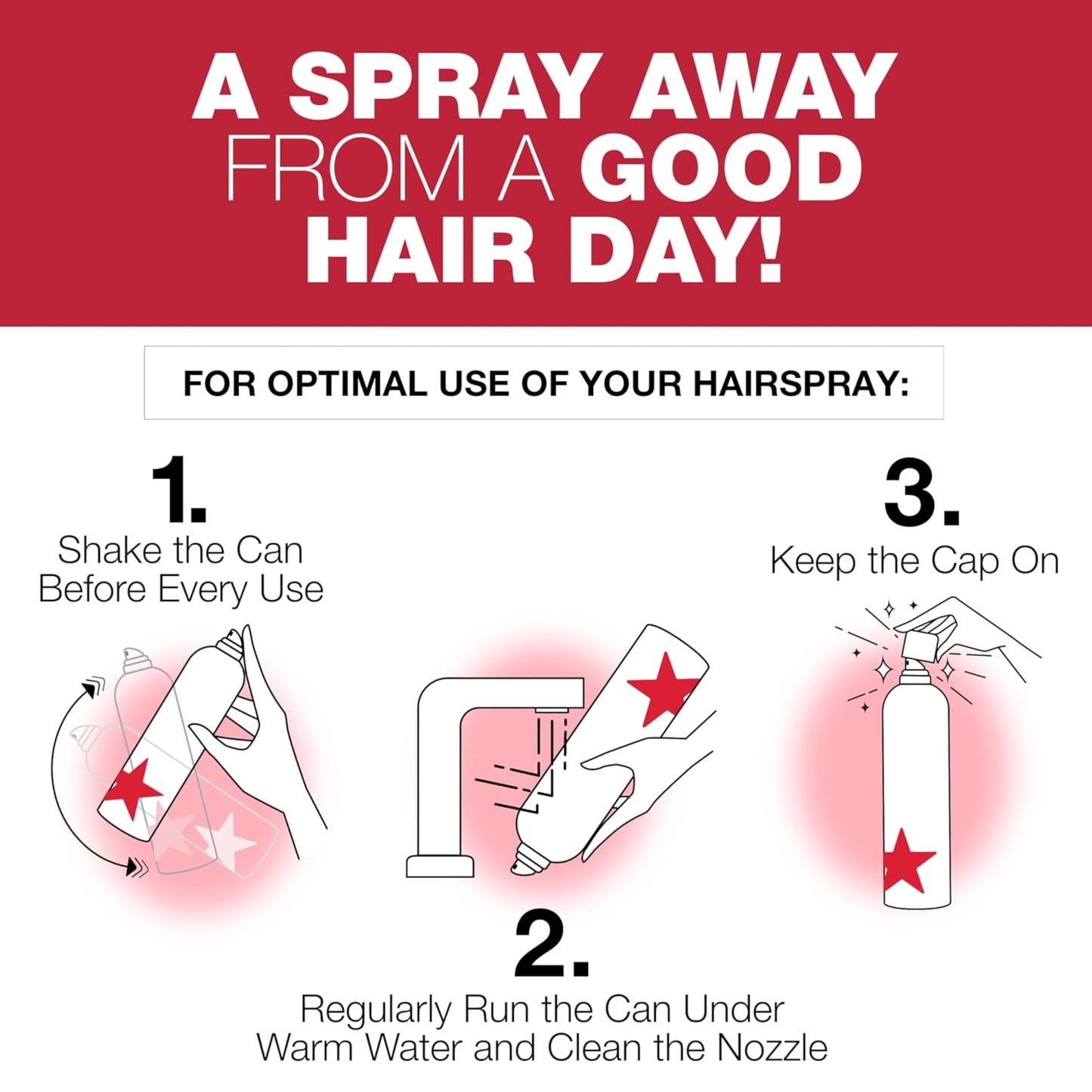 SexyHair Big Spray & Play Harder Firm Volumizing Hairspray
