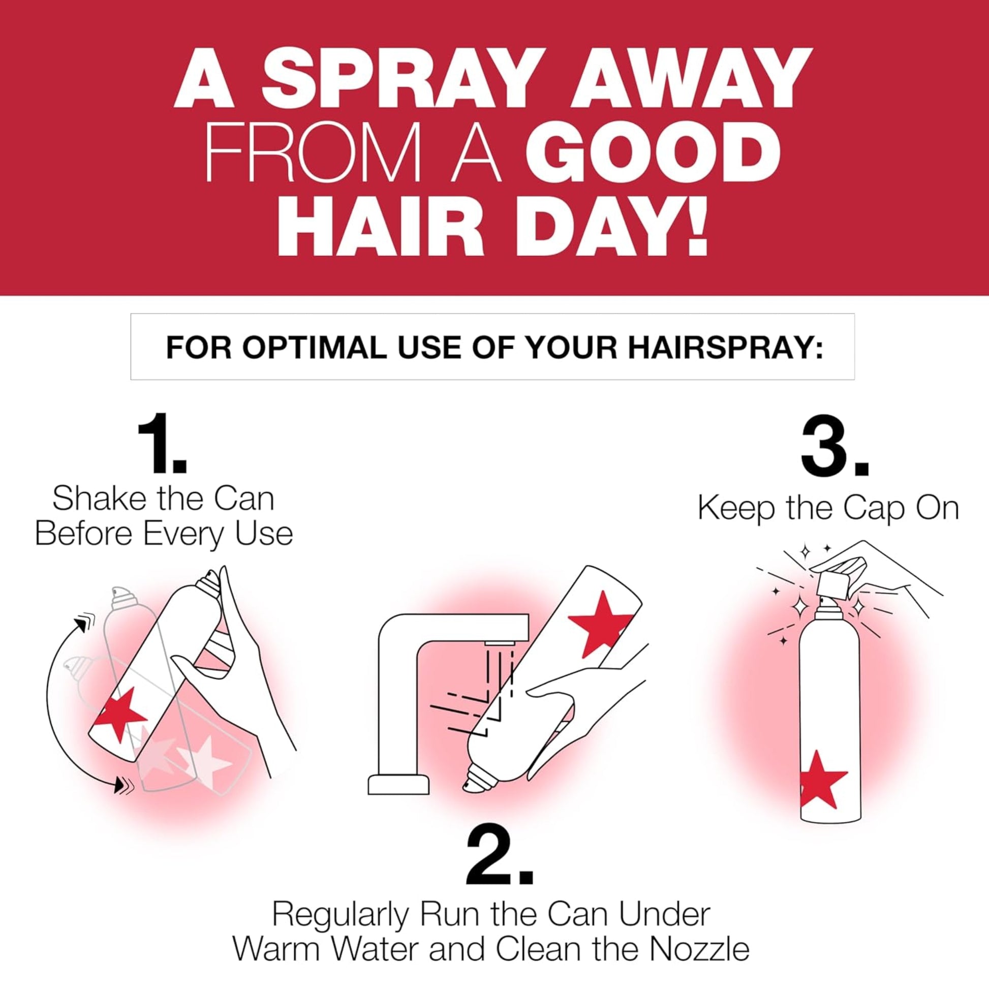 SexyHair Big Spray & Play Harder Firm Volumizing Hairspray