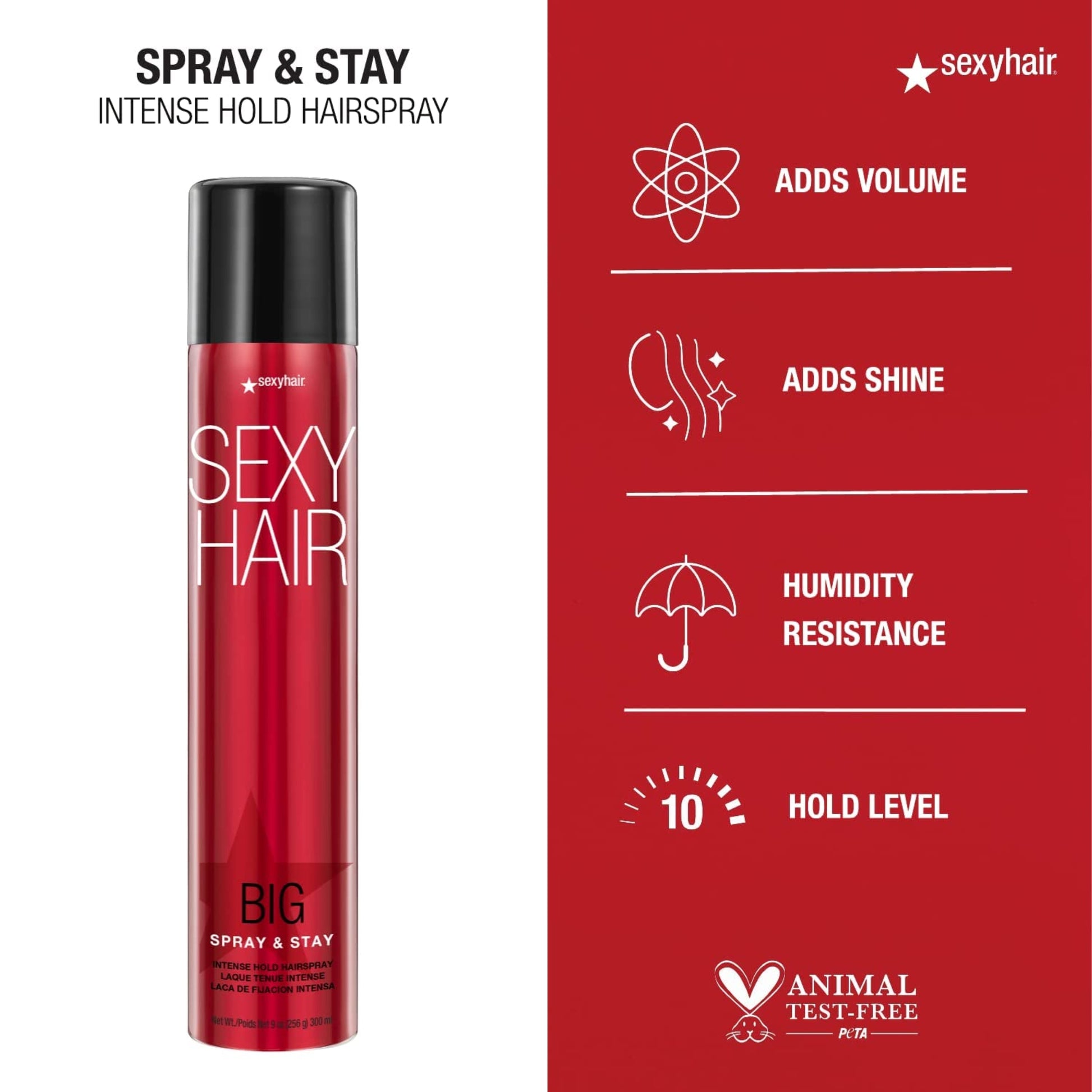 SexyHair Big Spray & Stay Intense Hold Hairspray