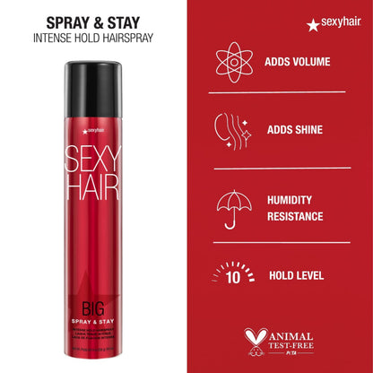SexyHair Big Spray & Stay Intense Hold Hairspray