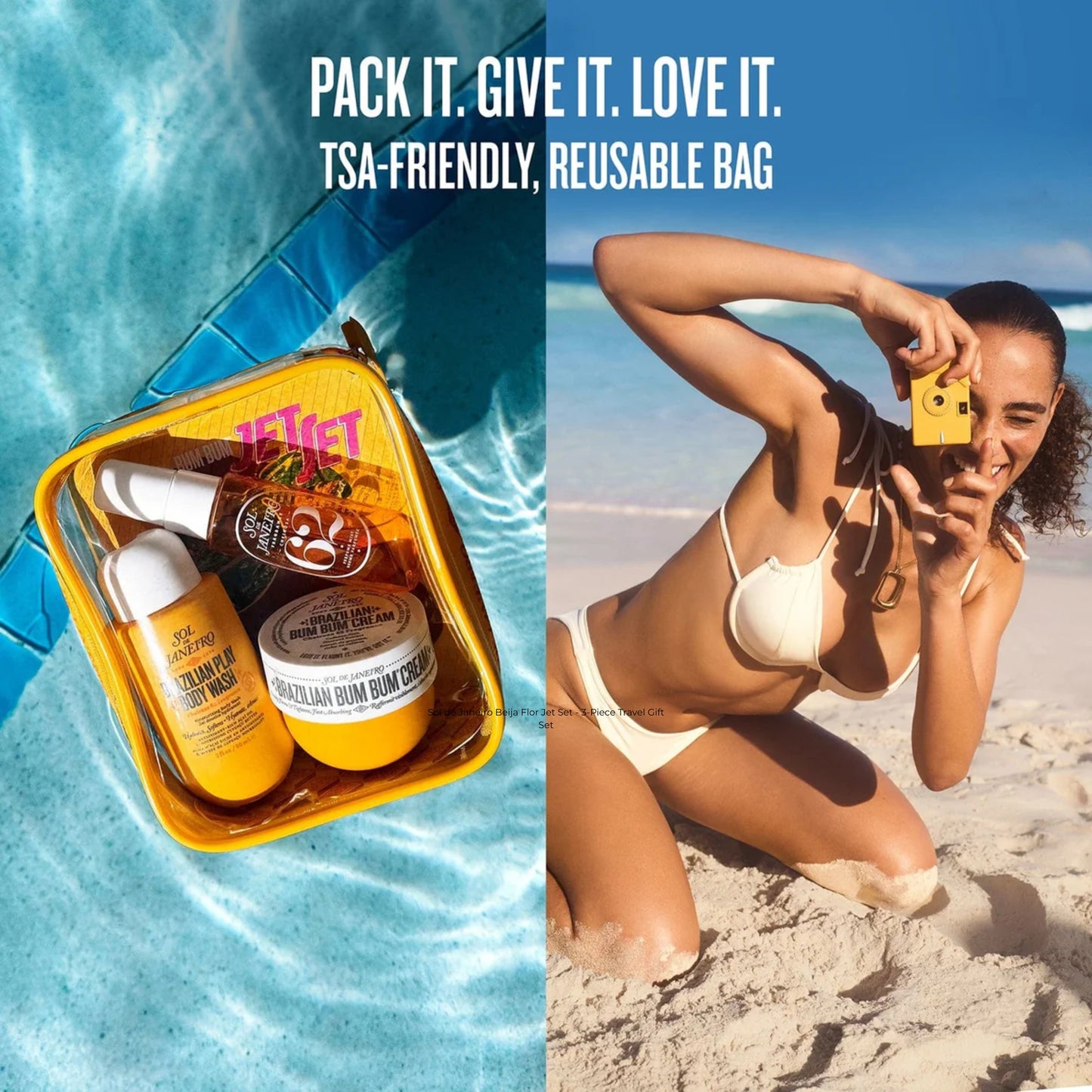 Sol de Janeiro Bum Bum Jet Set - 3-Piece Travel Gift Set