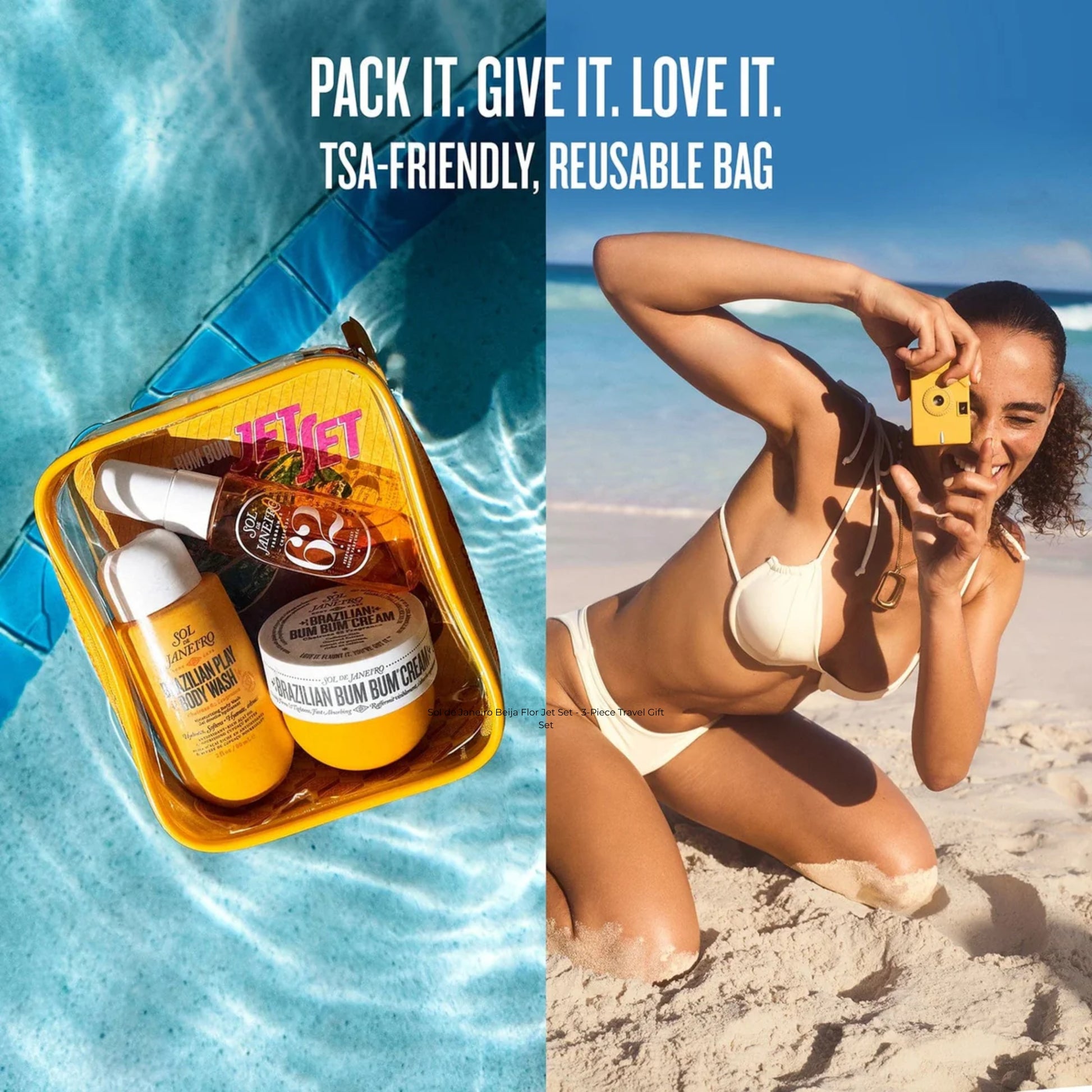 Sol de Janeiro Bum Bum Jet Set - 3-Piece Travel Gift Set