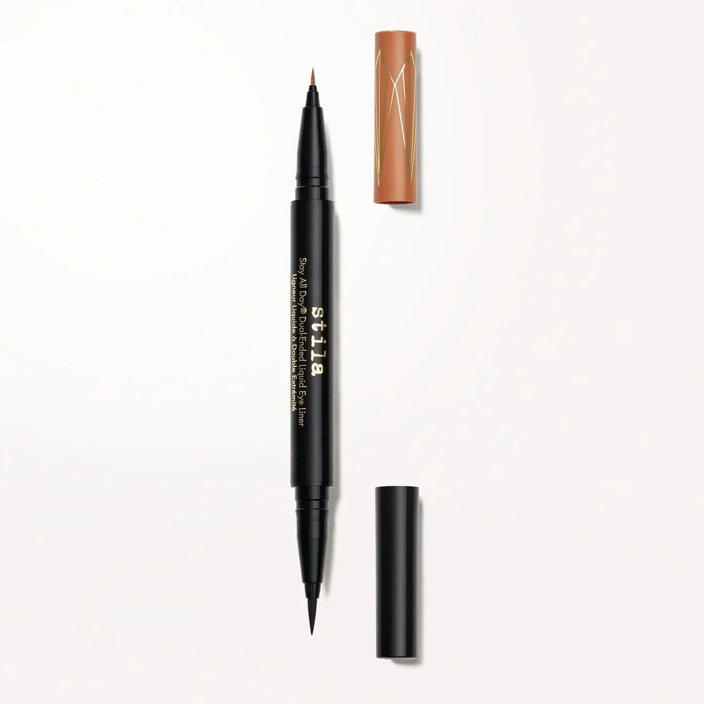 Stila Stay All Day Dual-Ended Liquid Eye Liner - Shade: Mai Tai / Intense Black
