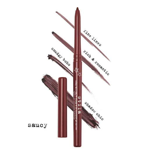 Stila Stay All Day Smudge and Set Waterproof Gel Eyeliner - Saucy-texture