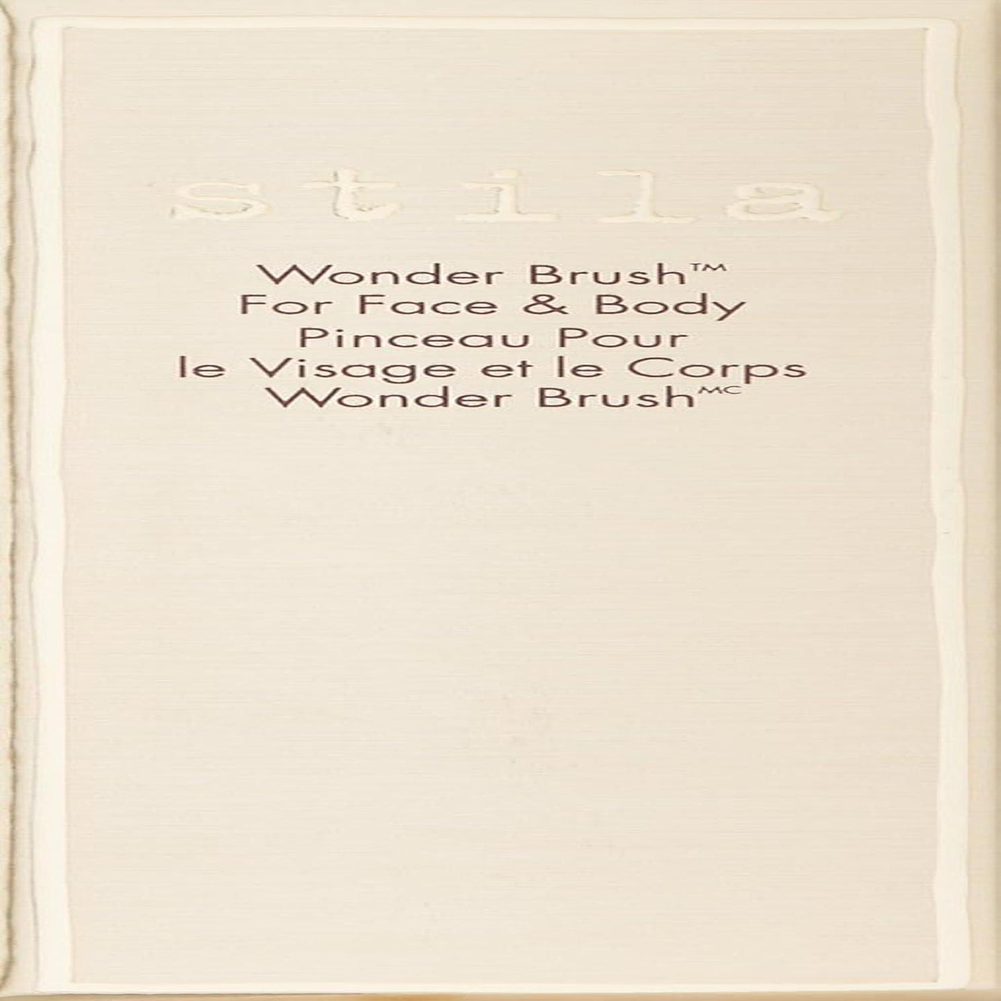 Stila Wonder Brush Face & Body Brush-BACK