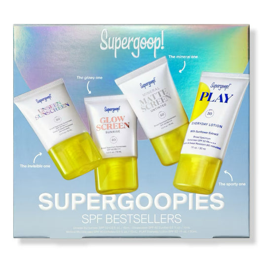 Supergoop SPF Bestsellers Starter Kit Box