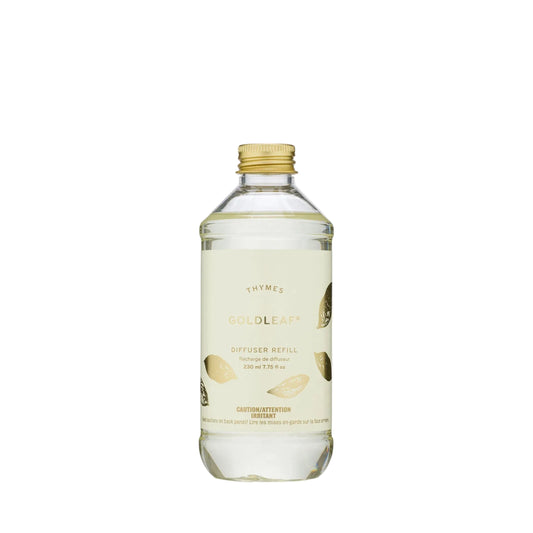 Thymes Goldleaf Diffuser Oil Refill - Elegant Floral Fragrance