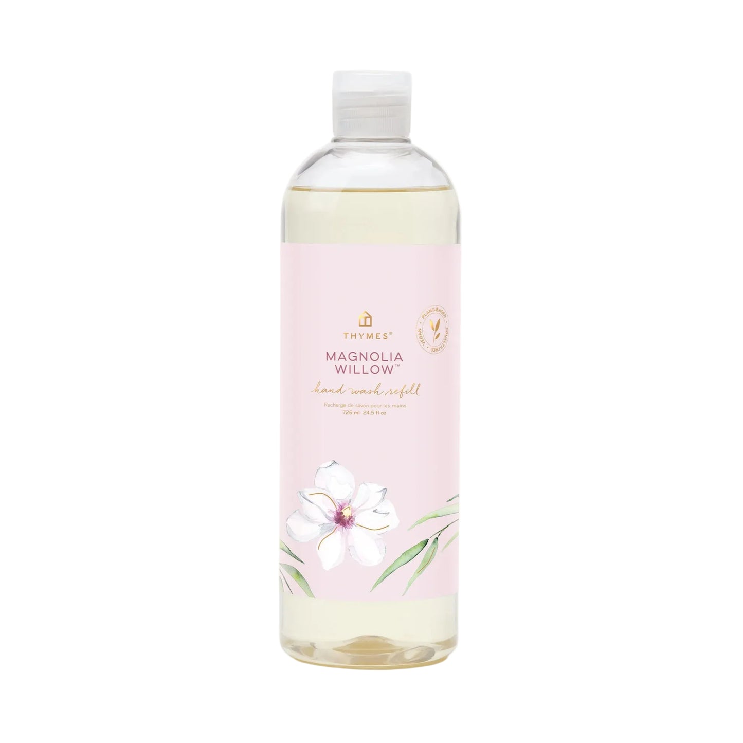 Thymes Magnolia Willow Hand Wash - Gentle Cleansing Liquid Soap