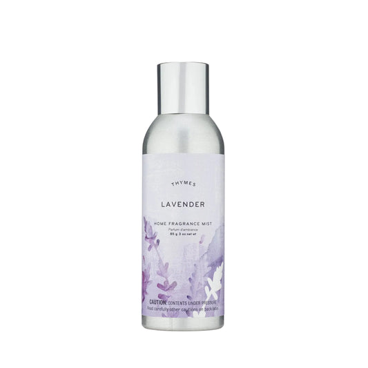 Thymes Lavender Home Fragrance Mist - Calming Floral Room Spray