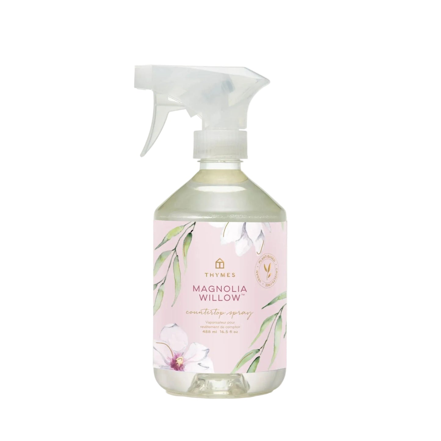 Thymes Magnolia Willow Countertop Spray - Gentle Surface Cleaner