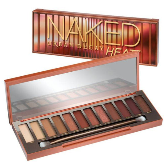 Urban Decay Naked Heat Eyeshadow Palette - 12 Amber-Hued Shades