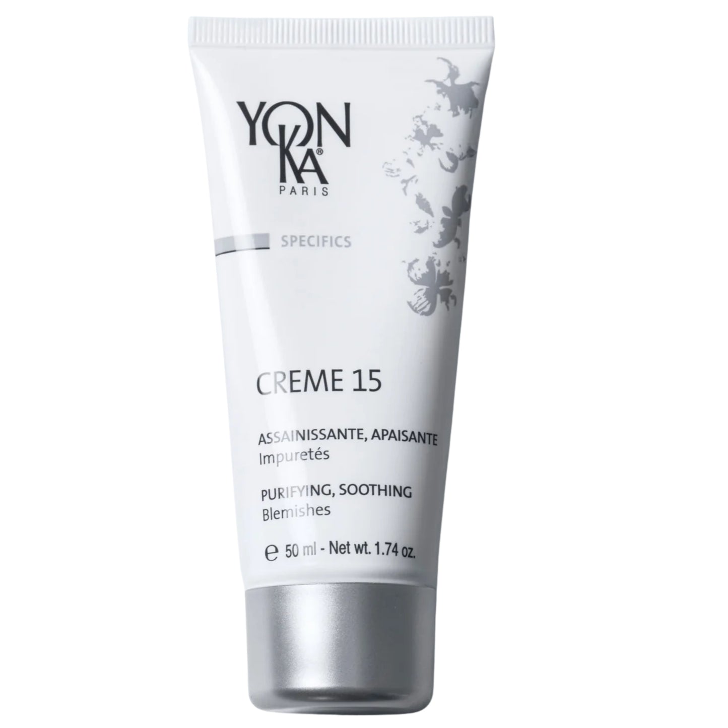 Yon-Ka Crème 15 - Purifying & Soothing Cream for Oily & Blemish-Prone Skin