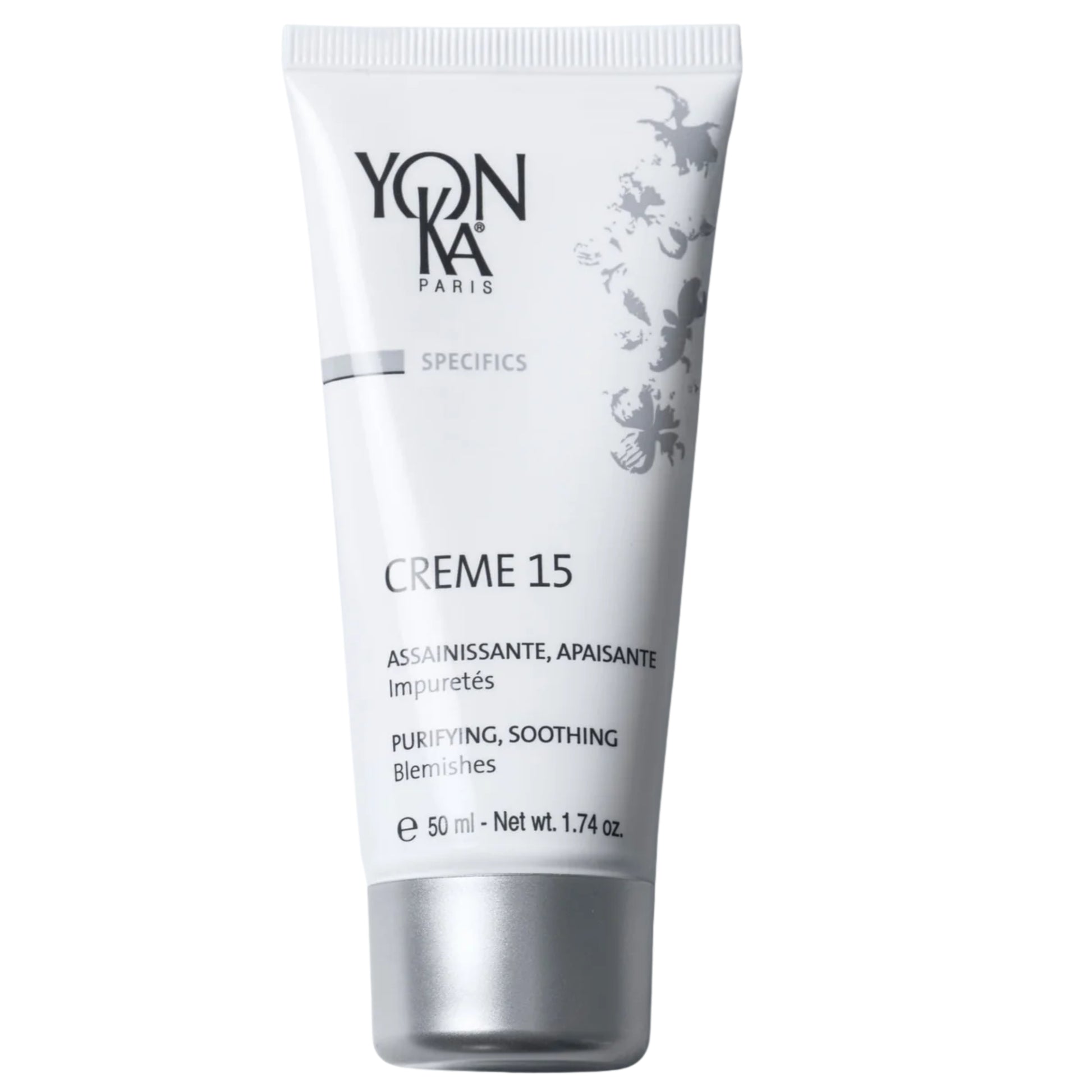 Yon-Ka Crème 15 - Purifying & Soothing Cream for Oily & Blemish-Prone Skin