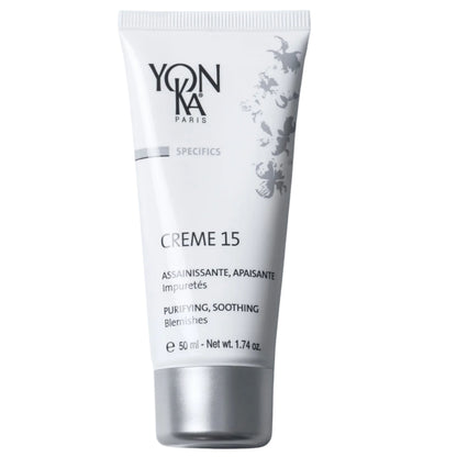 Yon-Ka Crème 15 - Purifying & Soothing Cream for Oily & Blemish-Prone Skin