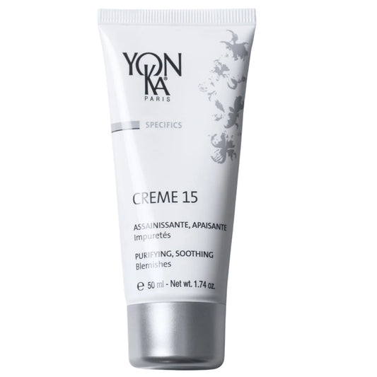 Yon-Ka Crème 15 - Purifying & Soothing Cream for Oily & Blemish-Prone Skin